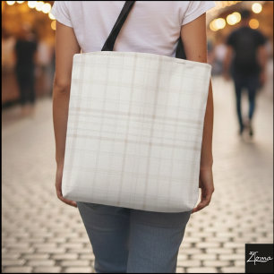 Tote Bag Grille subtile