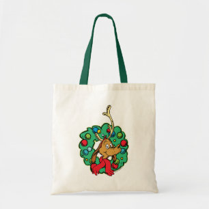 Tote Bag Grinch   Couronne de Noël de Max
