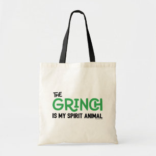 Tote Bag Grinch est ma citation de Spirit Animal