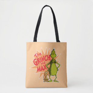Tote Bag Grinch Grinch & Max Starburst