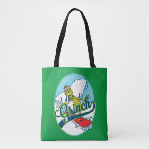 Tote Bag Grinch Snowboard