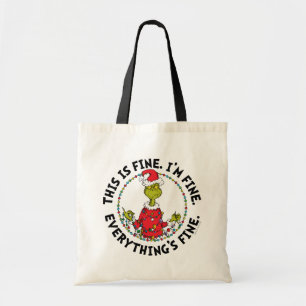 Tote Bag Grinch Tout va bien