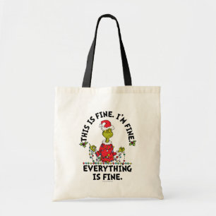Tote Bag Grinch Tout va bien