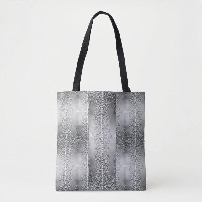 Tote Bag Gris délicat    (Devant)