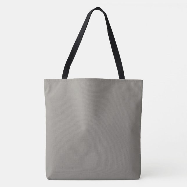 Tote Bag Gris pierre (Devant)