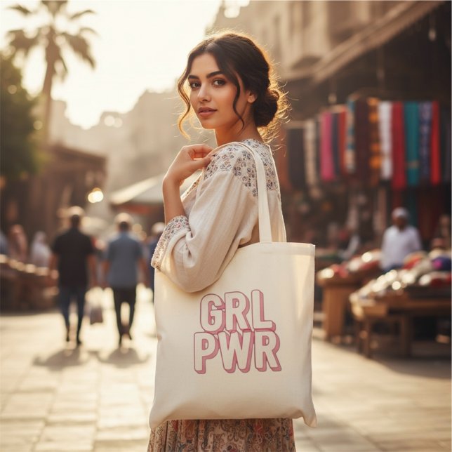 TOTE BAG GRL PWR (Créateur téléchargé)