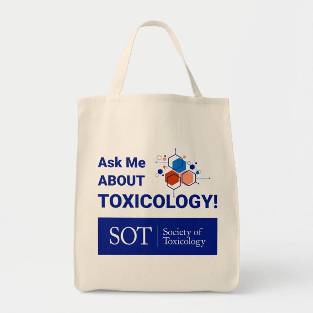 Tote Bag Grocery Fourre-tout - Demandez-moi de la toxicolog (Devant)