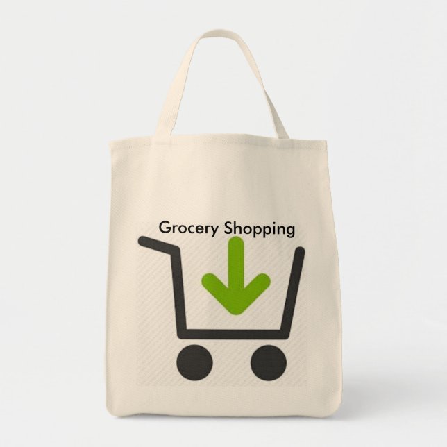 Tote Bag Grocery Shopping (Devant)