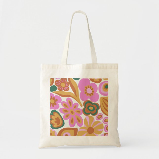 Tote Bag Groovy Garden (Devant)