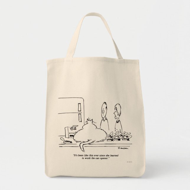Tote Bag Gros chat (Devant)