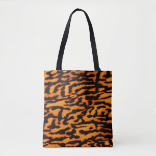 Tote Bag Gros Chat Exotique Gratuit Safari Profond Orange