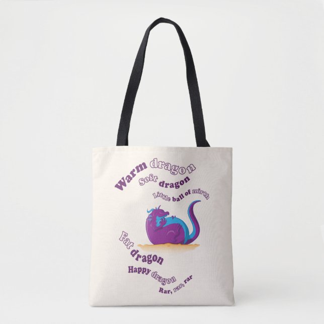 Tote Bag Gros dragon (Devant)