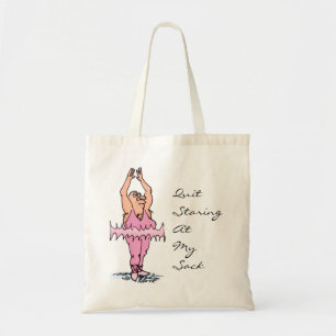 Tote Bag Gros gars dans Tutu Funny Ballet Sack