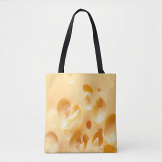 Tote Bag Gros plan de fromage jaune. Ce fichier est nettoyé
