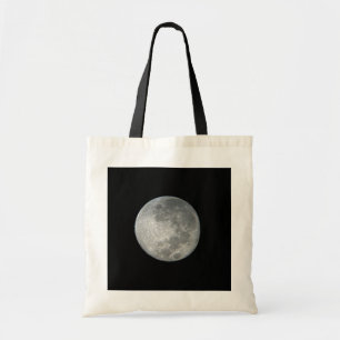 Tote Bag Gros plan sur la pleine lune dans le ciel nocturne