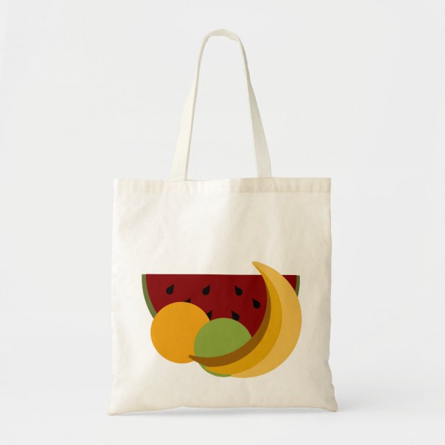 Tote Bag Groupe de fruit (Devant)