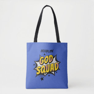 Tote Bag Groupe de jeunes chrétiens de God Squad