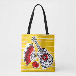 Tote Bag Groupe de Souvenirs espagnols de fourre-tout de re