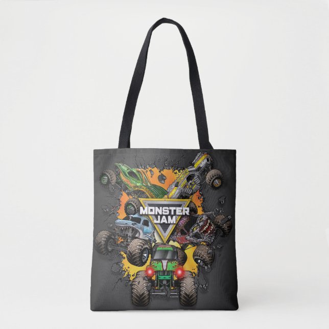 Tote Bag Groupe Monster Jam (Devant)