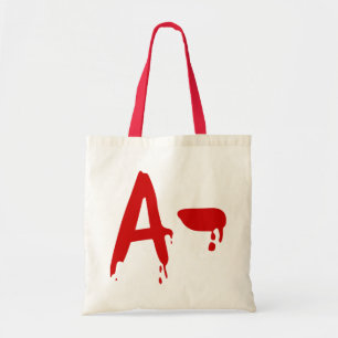 Tote Bag Groupe sanguin A - Hôpital d'horreur négatif