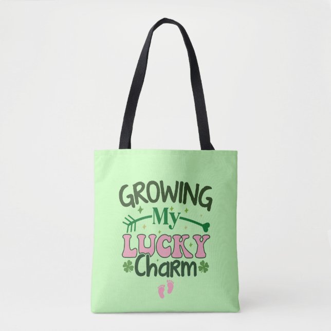 Tote Bag Growing My Lucky Charm-63421 (Devant)