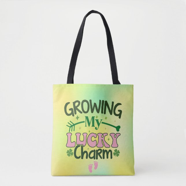 Tote Bag Growing My Lucky Charm-63421 (Devant)