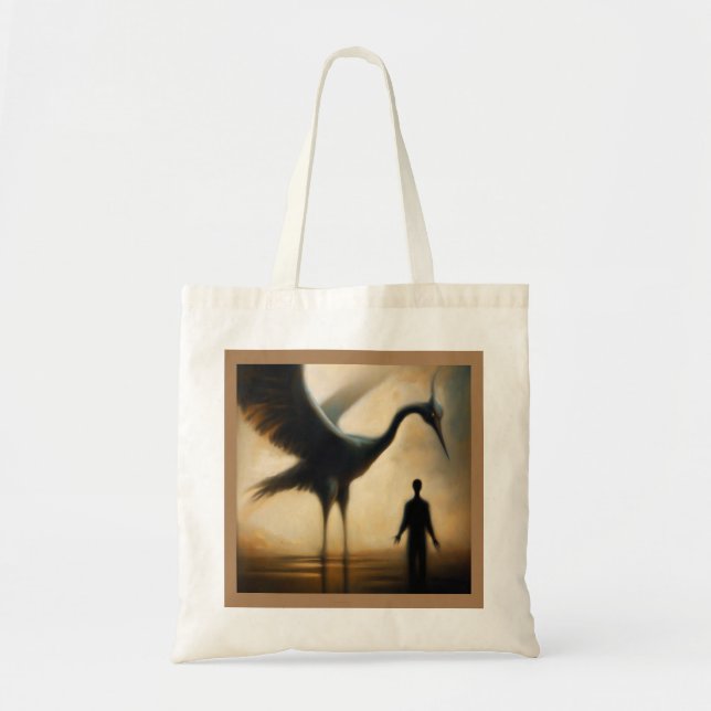 Tote Bag Grue animalière Spirit 2 (Devant)