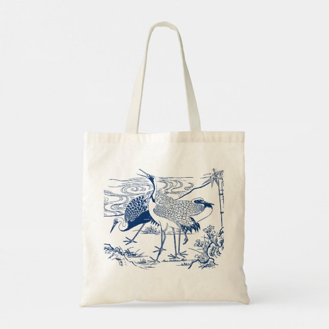 TOTE BAG GRUE BLEUE BEAUX-ARTS (Dos)