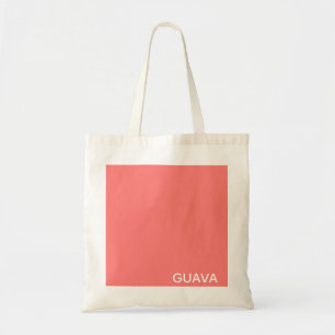 Tote Bag Guava pink color name
