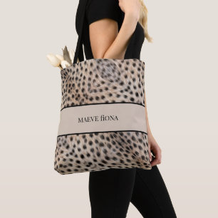 Tote Bag Guépard Chic Personnalisé
