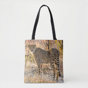 Tote Bag Guépard regardant autour