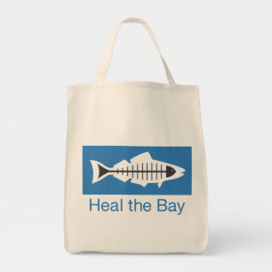 Tote Bag Guérissez le logo de base Fourre-tout de baie
