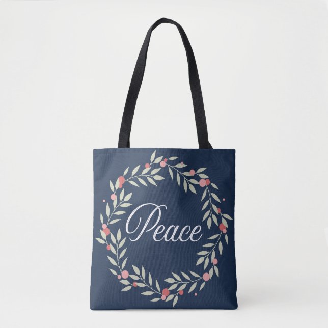 Tote Bag Guerre de paix | Fêtes (Devant)
