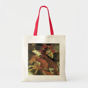 Tote Bag Guerre par Arnold Bocklin, Symbolisme Vintage Art