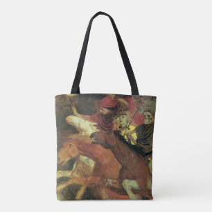 Tote Bag Guerre par Arnold Bocklin, Symbolisme Vintage Art