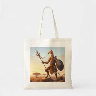 Tote Bag Guerrier de girafe