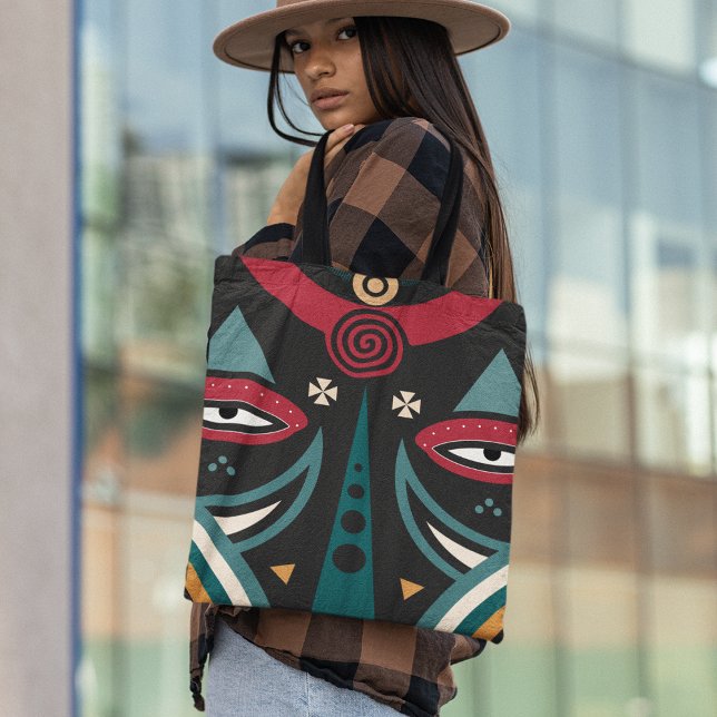 Tote Bag guerrier maasaï (Créateur téléchargé)