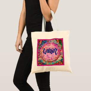 Tote Bag Guerrier Plutôt rose Boho Inspirivity