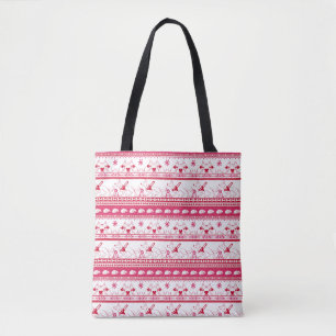 Tote Bag Guide berger allemand Conte de chien Motif rouge