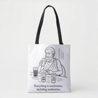 Tote Bag Guide d'Aristote pour la modération