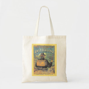 Tote Bag Guide touristique de l'art vintage de couverture e