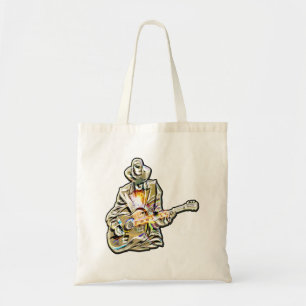 Tote Bag Guitar Blues Mann - Sentez-le