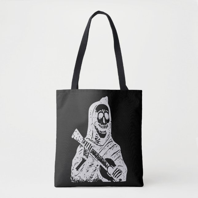 Tote Bag Guitare Posada Calavera (Devant)