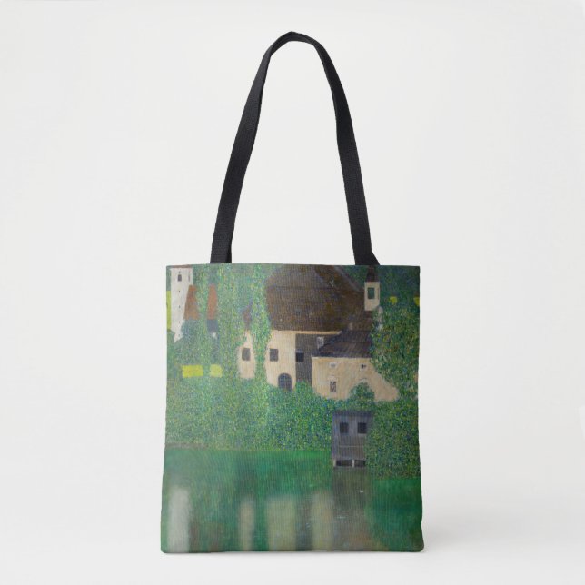 Tote Bag Gustav Klimt - Château aquatique (Devant)