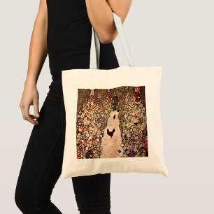 Tote Bag Gustav Klimt Chemin Du Jardin Avec Poules, Tons Te