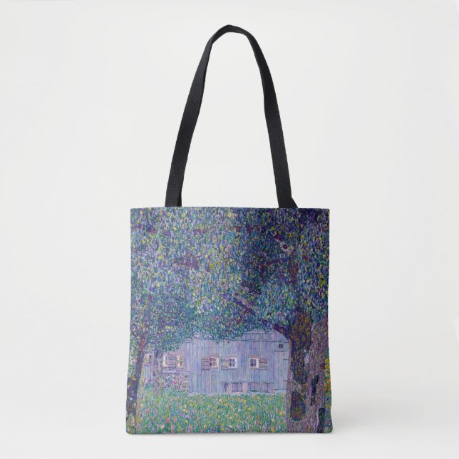 Tote Bag Gustav Klimt - Ferme en Haute-Autriche (Devant)