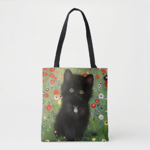 Tote Bag Gustav Klimt Kitten