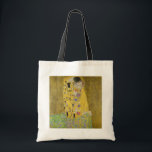 Tote Bag Gustav Klimt - Le baiser<br><div class="desc">The Kiss / Der Kuss - Gustav Klimt en 1907-1908</div>