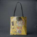 Tote Bag Gustav Klimt - Le baiser<br><div class="desc">The Kiss / Der Kuss - Gustav Klimt en 1907-1908</div>