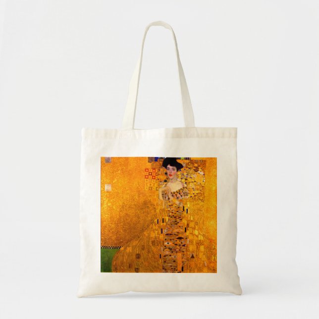Tote Bag Gustav Klimt Portrait d'Adele Bloch Bauer (Devant)